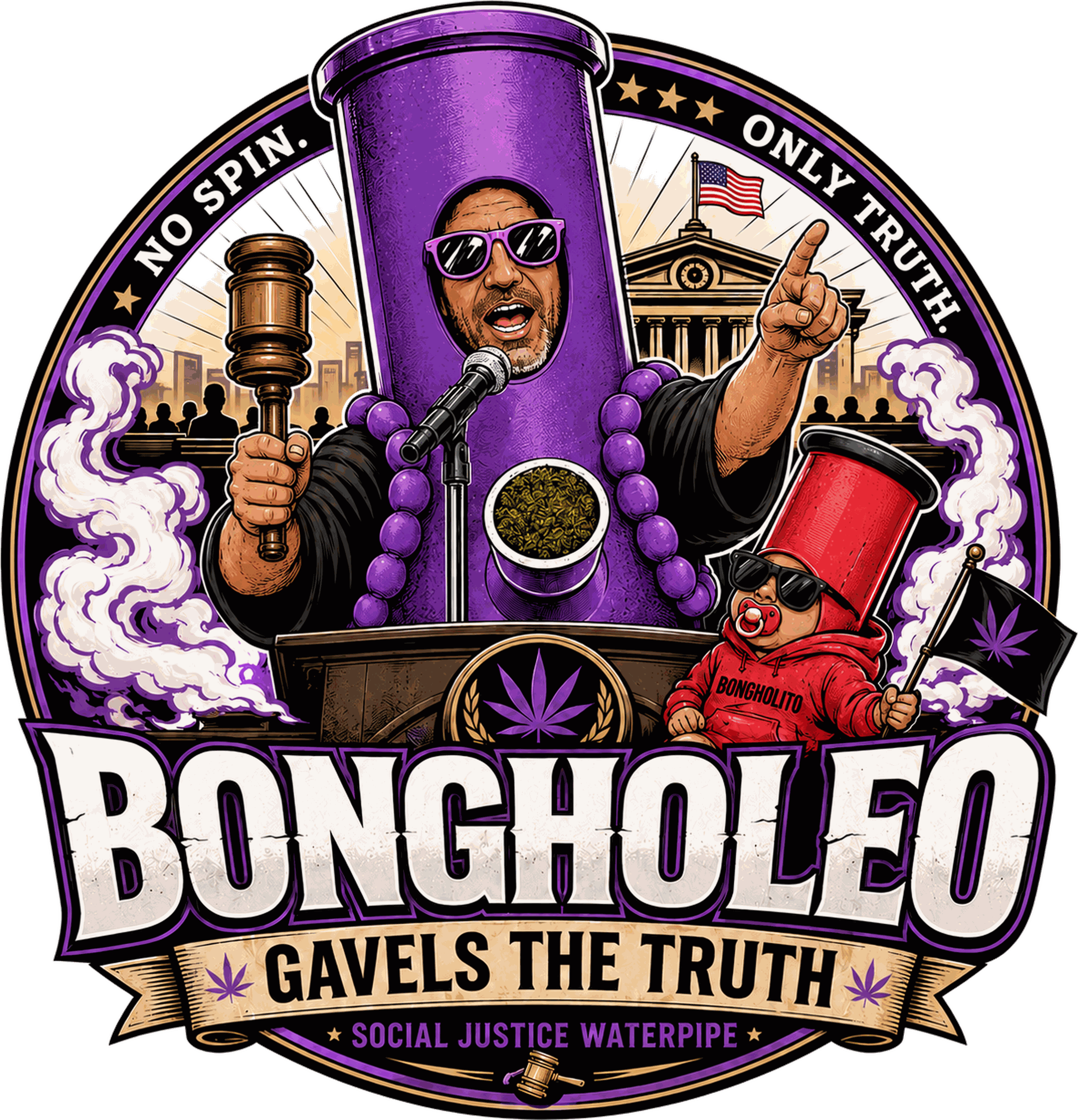 Bongholeo Gavels The Truth crest artwork